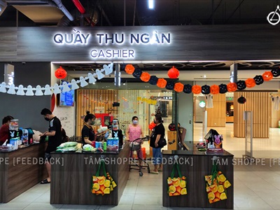 Dây banner treo Halloween bằng giấy các kiểu dài 3m BANER-HLW-02